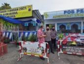 Kapolres Blora Sidak Pos Pelayanan OKC 2021