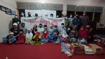 Komunitas Sepeda GOPEKAN Berbagi Ke Panti Asuhan