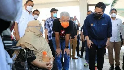 Antusias Warga Ikuti Vaksinasi di Sentra Gradhika