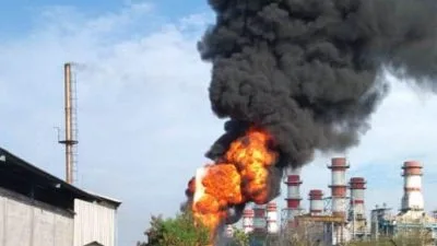 PT Indonesia Power Terbakar