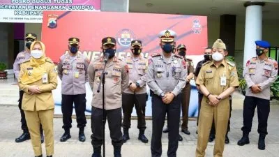 Pesan Kapolda Jateng untuk Forkompinda dan Polres Demak Hadapi Kenaikan Kasus Covid-19