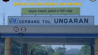 Perketat PPKM, Seluruh Exit Tol Jateng Ditutup