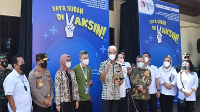 Tokopedia dan HIPPINDO Hadirkan Vaksinasi Gratis Khusus UMKM Semarang