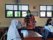 Satpol PP Pantau Penerapan Prokes di Hari Pertama PTM di Semarang