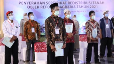21 Tahun Petani Berjuang, Kini Terima Redistribusi Tanah