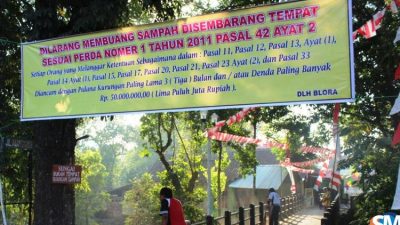 Buang Sampah Sembarangan di Blora Bisa Kena Denda Rp. 50Juta