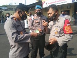 Disiplinkan Personil, Sie Propam Polres Pekalongan Kota Sidak Kelengkapan Administrasi Anggota