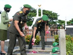 Peringati Hari Juang TNI-AD Ke-76 Dengan Ziarah Taman Makam Pahlawan 