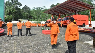 Apel Kesiapsiagaan Basarnas untuk Hadapi Natal dan Tahun Baru 2022