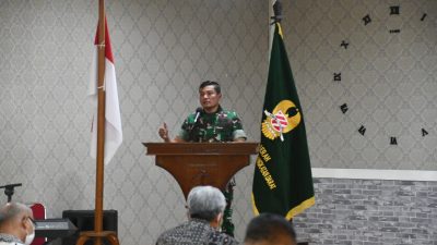 Kasdam IV/Diponegoro Pimpin Rapat Kerja PPAD Wilayah Jateng