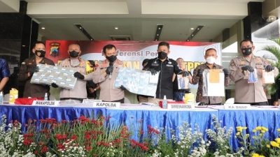 Polda Jateng Ungkap Kasus Pencucian Uang Senilai Rp. 4 Miliar Hasil Bisnis Narkoba