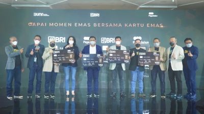 Sinergi BRI dan Pegadaian Hadirkan Kartu Kredit Berbasis Tabungan Emas Pertama di Indonesia