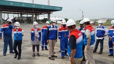 Persiapkan Satgas Nataru 2022, Komut Pertamina Patra Niaga Cek Kesiapan Sarfas Pertamina