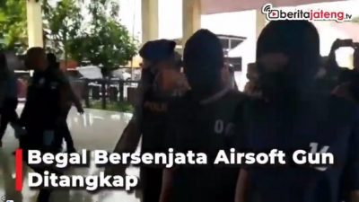 Begal Bersenjata Airsoft Gun Ditangkap