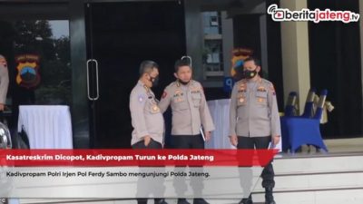 Buntut Pencopotan Kasatreskrim, Kadivpropam Mabes Polri Turun ke Polda Jateng