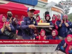 HUT Kardipala, Pamerkan Kolase dari Bungkus Makanan Ringan