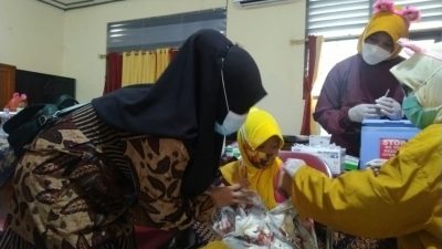 BIN Korwil Demak Gelar Vaksinasi Anak di SLB