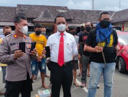 Satreskrim Polres Blora Ringkus Empat Pelaku Specialis Pembobol Counter
