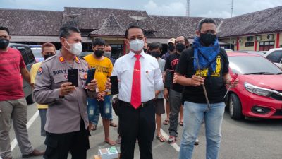 Satreskrim Polres Blora Ringkus Empat Pelaku Specialis Pembobol Counter