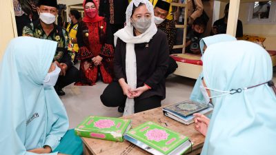 Resmikan Rusun Ponpes yang Diusulkannya, Puan Senang Santri Punya ‘Rumah’ Baru