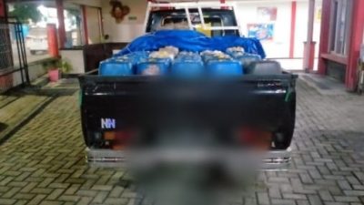 Dua Pria Asal Rembang Bawa Arak 735 Liter Diringkus Polisi