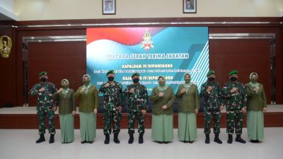 Pangdam IV/Diponegoro Pimpin Sertijab Kapaldam Dan Kajasdam