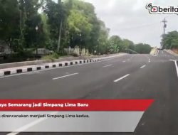 Jalan Sriwijaya Bakal Jadi Simpang Lima Ke-dua