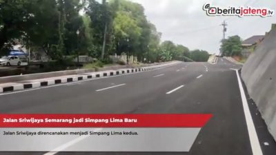 Jalan Sriwijaya Bakal Jadi Simpang Lima Ke-dua