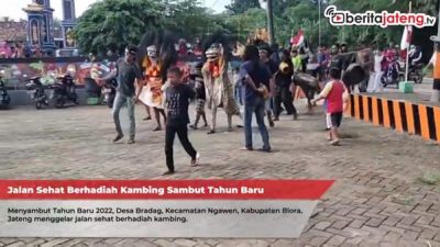 Rejeki Tahun Baru, Jalan Sehat Dapat Kambing