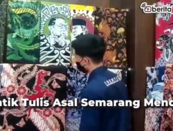 Batik Tulis Semarang Mendunia