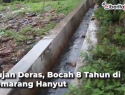 Bocah 5 Tahun Hanyut di Selokan