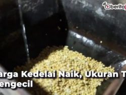 Harga Kedelai Naik, Ukuran Tahu Mengecil