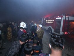 Wali Kota Tinjau Lokasi Kebakaran Relokasi Pasar Johar MAJT Semarang
