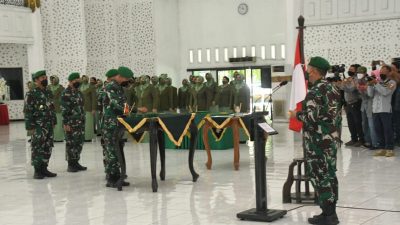 Pangdam IV/Diponegoro Pimpin Sertijab Kasdam dan Kapoksahli