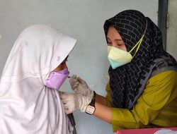 Siswa Sekolah Dasar di Blora Antusias Ikuti Vaksinasi