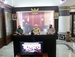 Cegah Omicron, Pangdam dan Forkopimda Jateng Ikuti Pengarahan Presiden RI