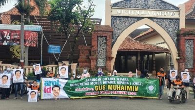 Jaringan Difabel Jepara Dukung Gus Muhaimin Maju Jadi Calon Presiden 2024