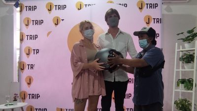 Start up JTrip Ojek Online Hadir di Semarang, Ojol Pakai Motor Elektrik