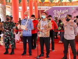 Presiden Jokowi Apresiasi Capaian Vaksinasi di Jawa Tengah