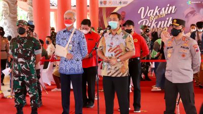 Presiden Jokowi Apresiasi Capaian Vaksinasi di Jawa Tengah