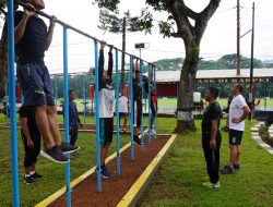Santri Calon Anggota TNI AD Di Gembleng Fisik Oleh Dandim Semarang