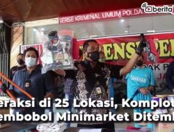 Komplotan Pembobol Minimarket Ditembak