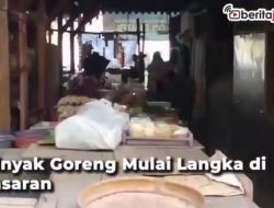 Minyak Goreng Mulai Langka di Pasaran