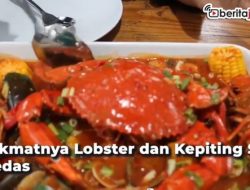 Nikmatnya Lobster dan Kepiting Saus Pedas