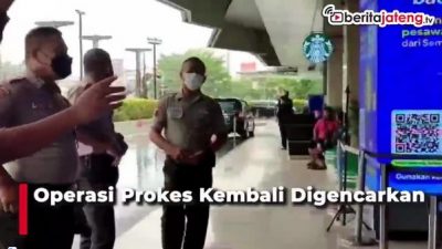 Operasi Prokes Kembali Digencarkan