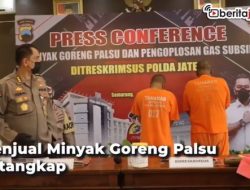Penjual Minyak Goreng Palsu Ditangkap