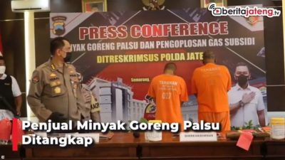 Penjual Minyak Goreng Palsu Ditangkap
