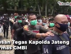 Pesan Tegas Kapolda Jateng untuk Ormas GMBI