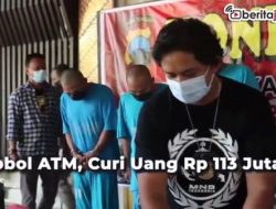Polisi Bekuk Pembobol ATM