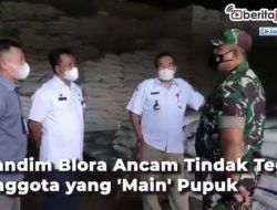 TNI Ikut Awasi Distribusi Pupuk di Blora